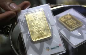 Emas Antam Hari ini Turun 1.000 menjadi Rp1.053.000/gram