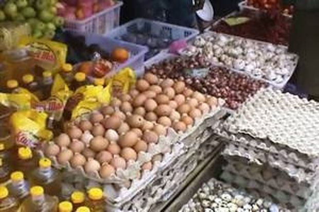 Harga Pangan Kamis 27 Juli : Telur Ayam hingga Bawang Naik