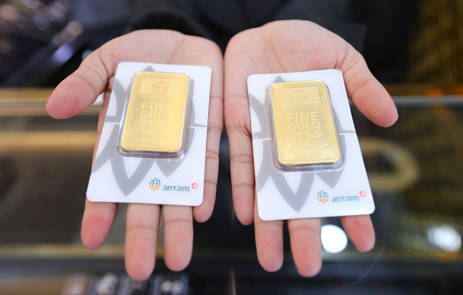 Harga Emas Antam Hari ini Naik Rp6.000 per gram