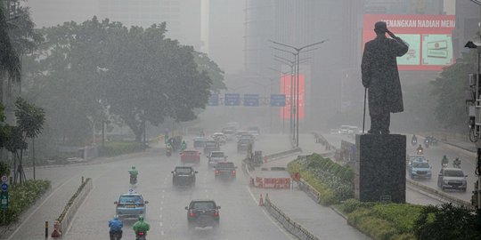 Prakiraan Cuaca Hari ini: Sebagian Wilayah di Jakarta Berpotensi Hujan