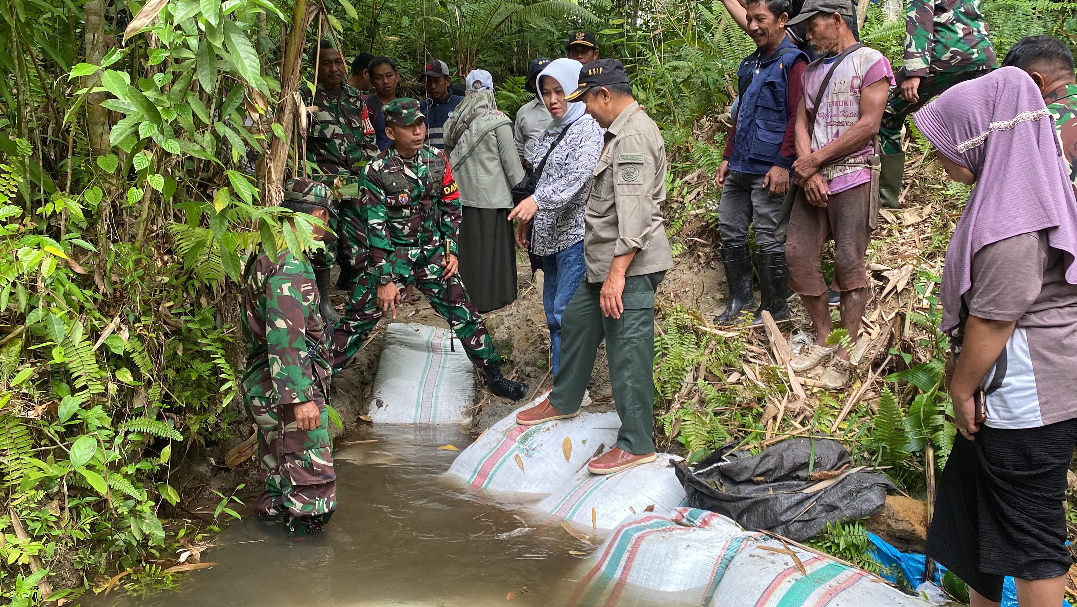 Manunggal Air Kodim 1305/BT Bersama Pemda Kabupaten Tolitoli dorong Peningkatan Produktivitas Pertanian