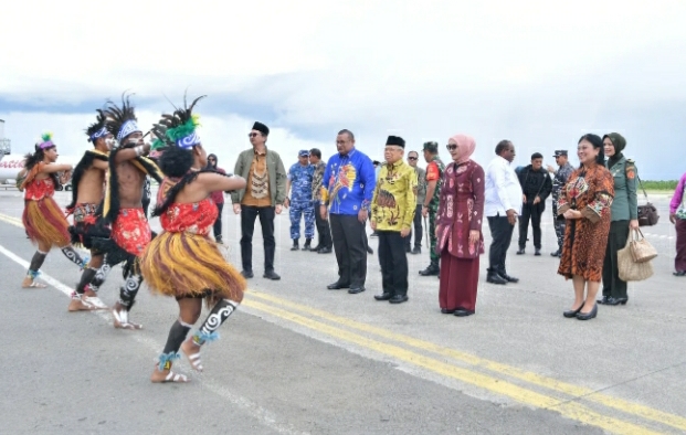 Wapres Ma’ruf Amin Lanjutkan Kunjungan Kerjanya  ke Sorong